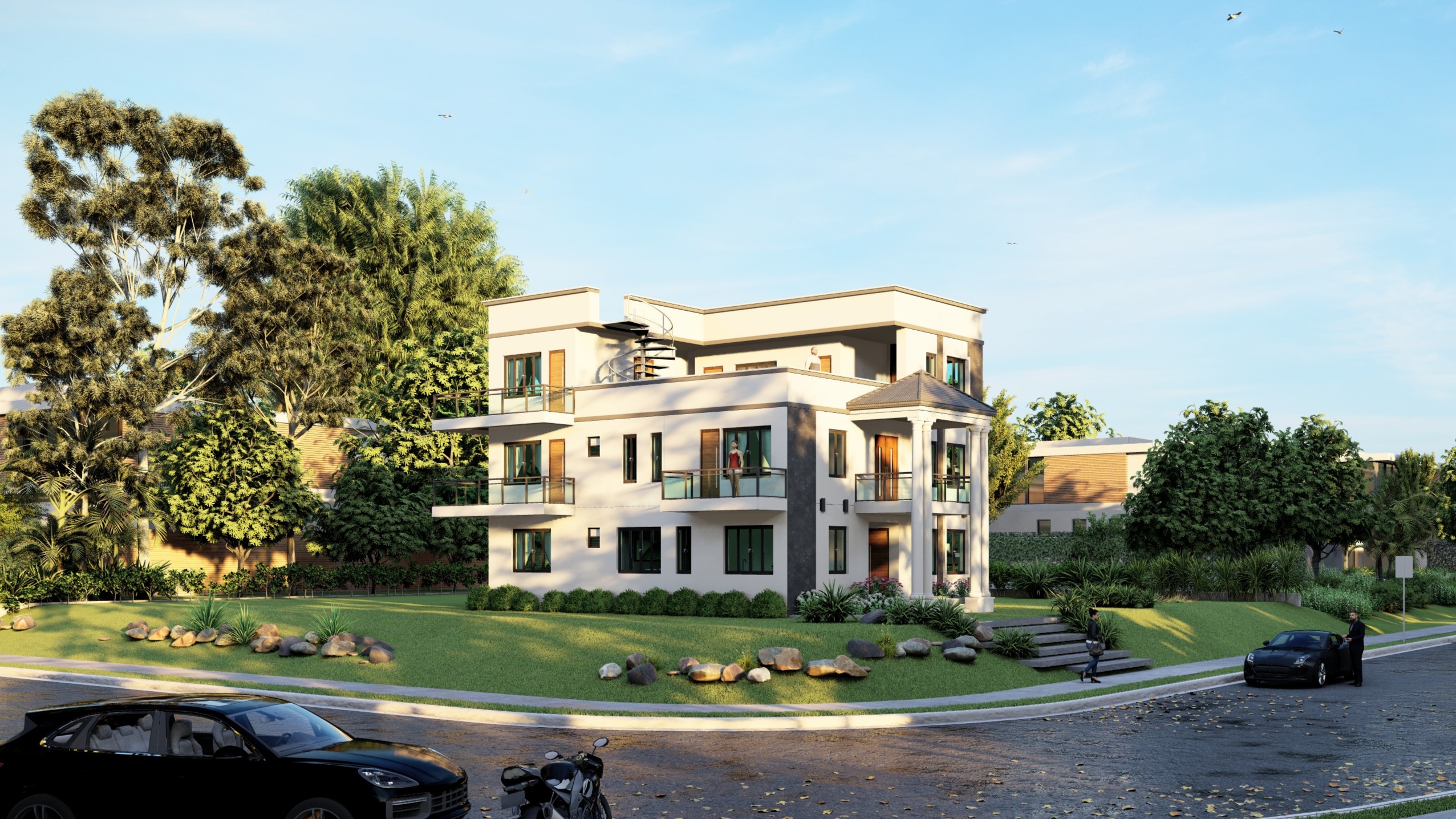 Self-observation is the first step of inner unfolding